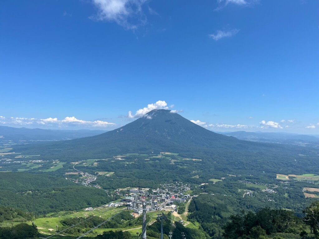 写真：テラスからの眺め