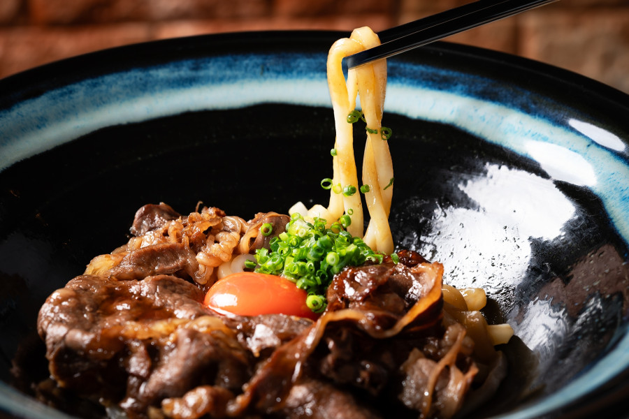 写真：和牛うどん