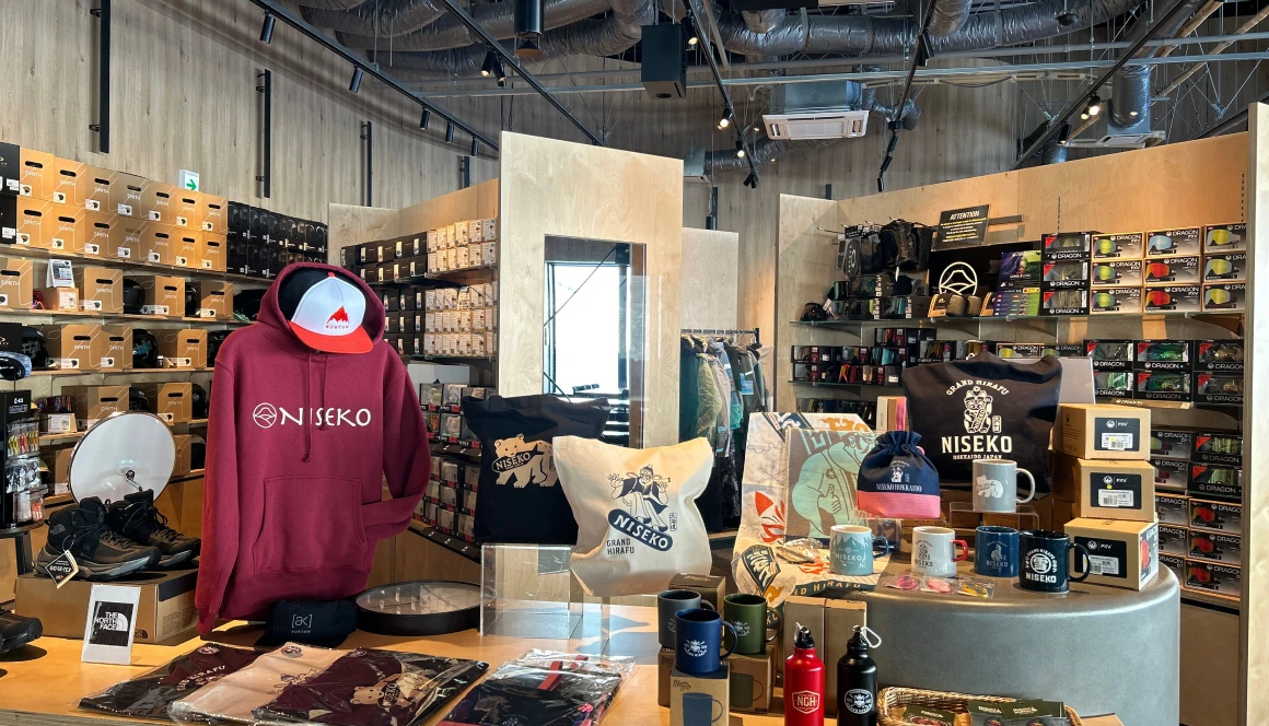 ALPEN NODE SHOP 店内の様子