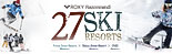 ROXY Recommend! 27 SKI RESORTS